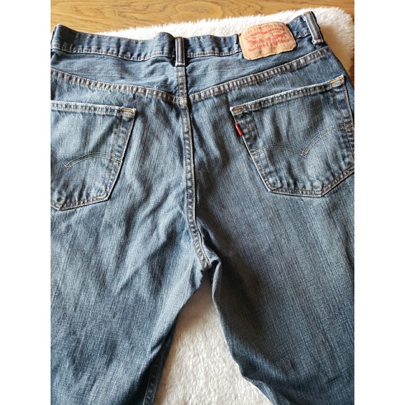 Levis 550 Jeans Mens Size 36x34 Relaxed Fit 100% Cotton NICE CONDITION - Picture 3 of 9